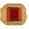 1946 CAPTAIN MIDNIGHT MYSTIC SUN GOLD RING